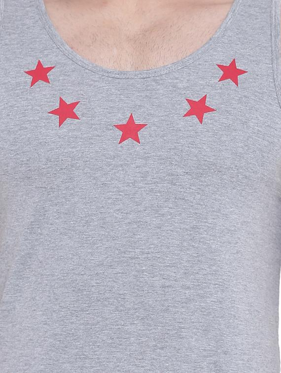 grey cotton vest - 14926496 - Zoom Image - 5
