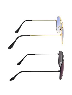 abner combo of aviator & aviator sunglases - 14930813 - Standard Image - 5