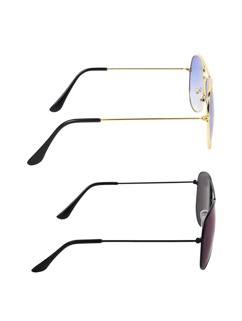 abner combo of aviator & aviator sunglases - 14930813 - Zoom Image - 5