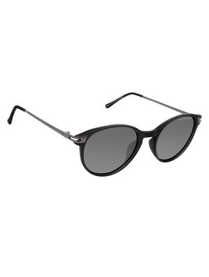 David Blake Black Round Polarized UV Protected Sunglass - 14936039 - Standard Image - 2