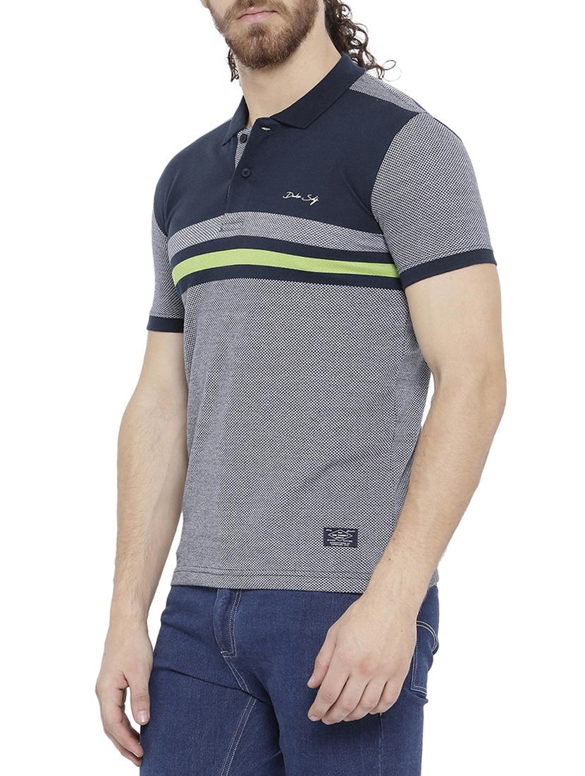 blue cotton t-shirt - 14937099 - Zoom Image - 2