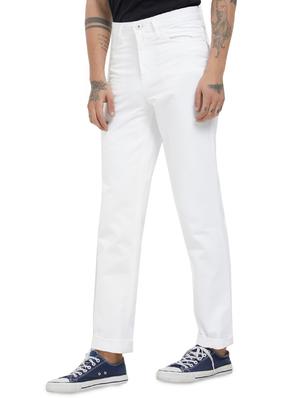 white denim plain jeans - 14937495 - Standard Image - 2