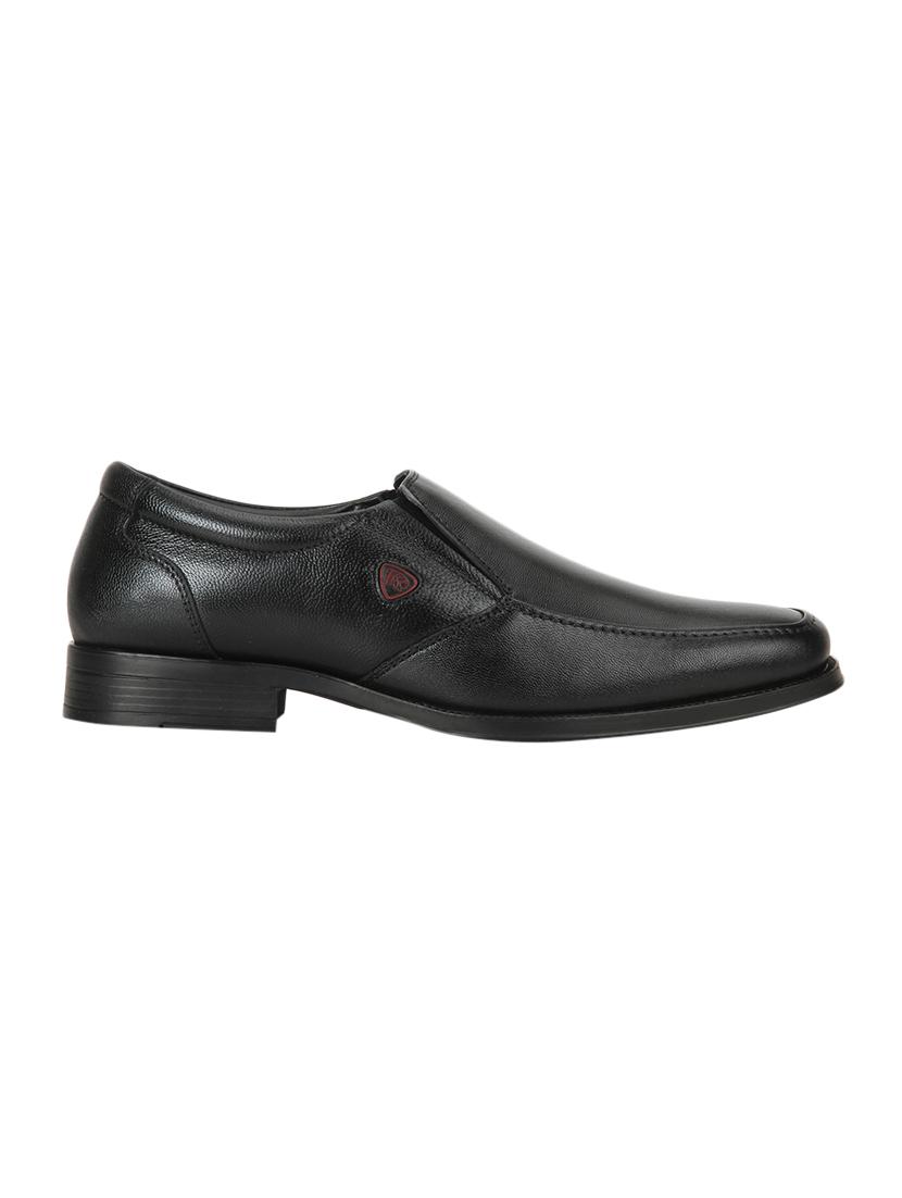 black leather formal slip on - 14938554 - Zoom Image - 2
