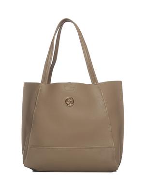 brown leather regular handbag - 14945012 - Standard Image - 2