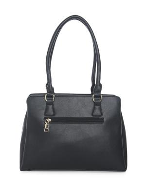 black leather regular handbag - 14945016 - Standard Image - 2