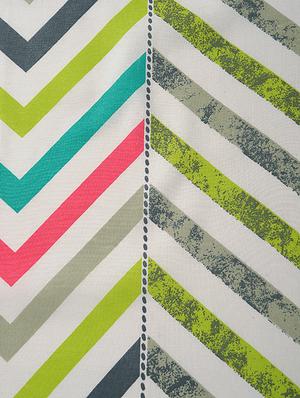 chevron diwan set with bolster and cushion covers (set of 6) - 14945257 - Standard Image - 5