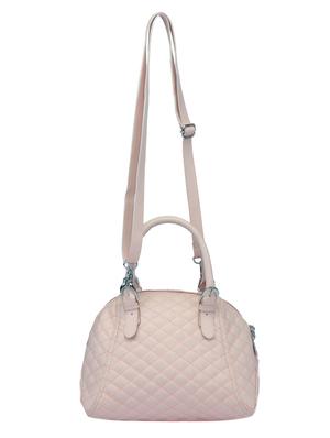 pink leatherette handbag - 14948067 - Standard Image - 5