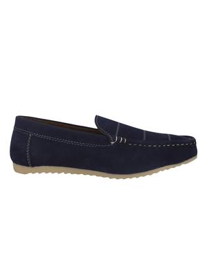blue suede slip on loafer - 14948352 - Standard Image - 2