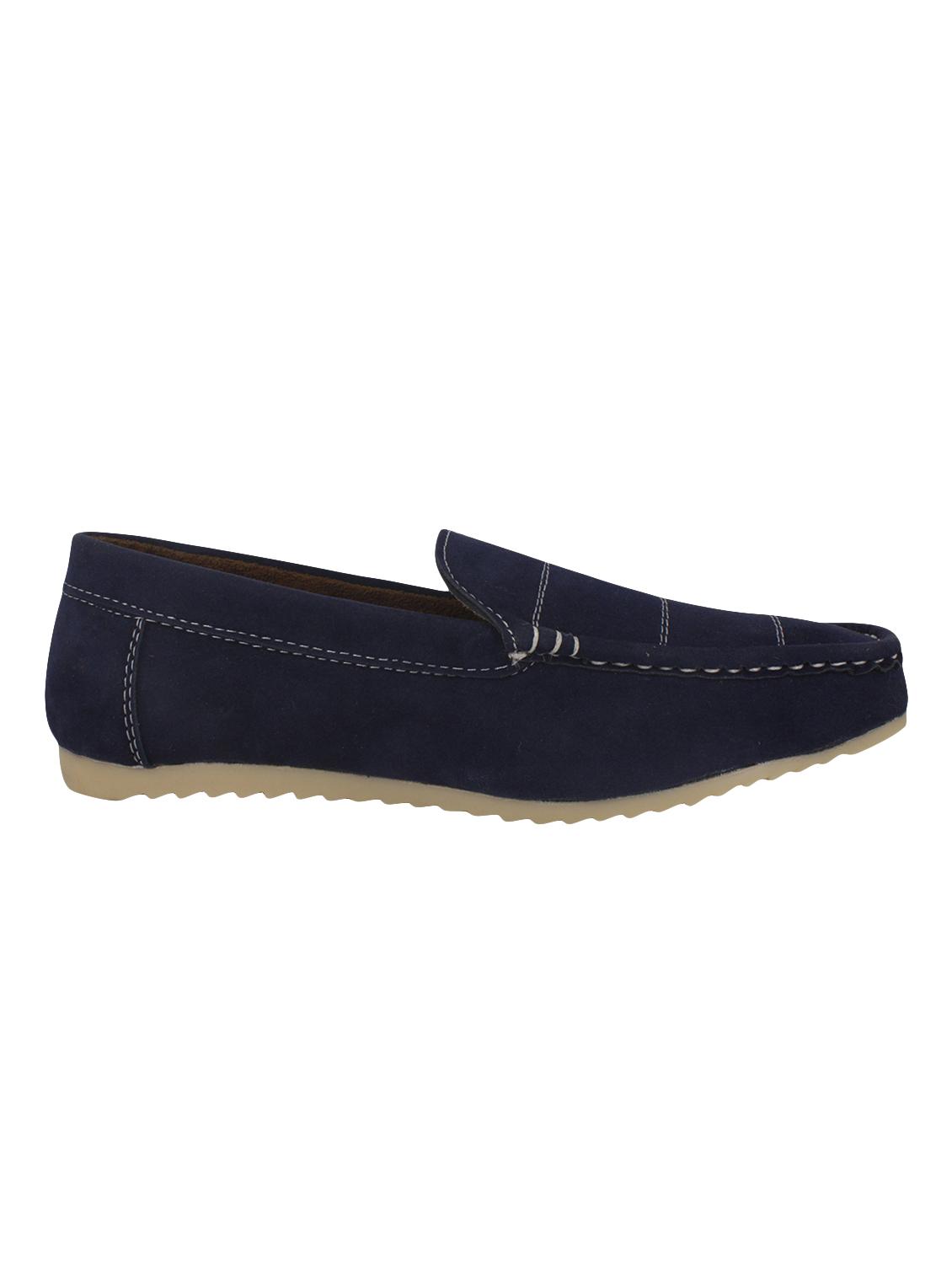 blue suede slip on loafer - 14948352 - Zoom Image - 2