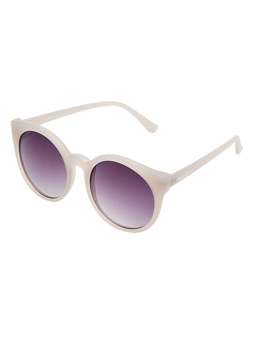 fastrack round women grey sunglass - p339bk2 - 14951196 - Zoom Image - 2