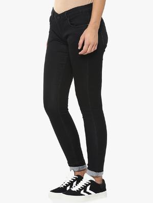 solid black denim jeans - 14954863 - Standard Image - 2