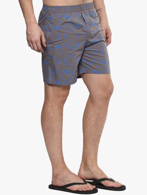 grey cotton boxers - 14955031 - Standard Image - 2