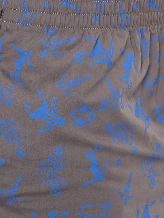 grey cotton boxers - 14955031 - Zoom Image - 5