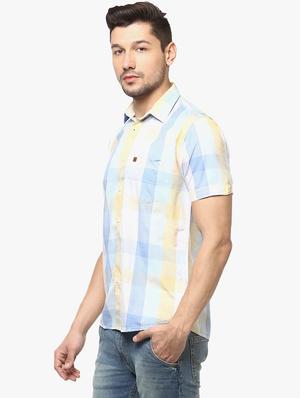 multi colored cotton casual shirt - 14955155 - Standard Image - 2