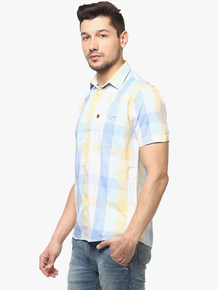 multi colored cotton casual shirt - 14955155 - Zoom Image - 2