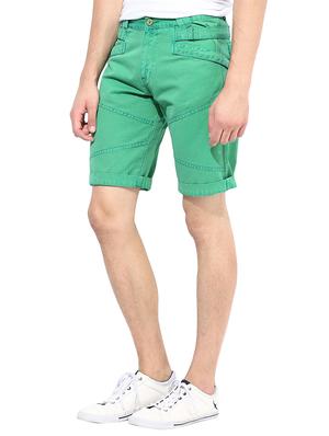 green cotton shorts - 14956788 - Standard Image - 2