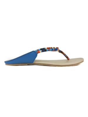 blue toe separator sandal - 14962149 - Standard Image - 2