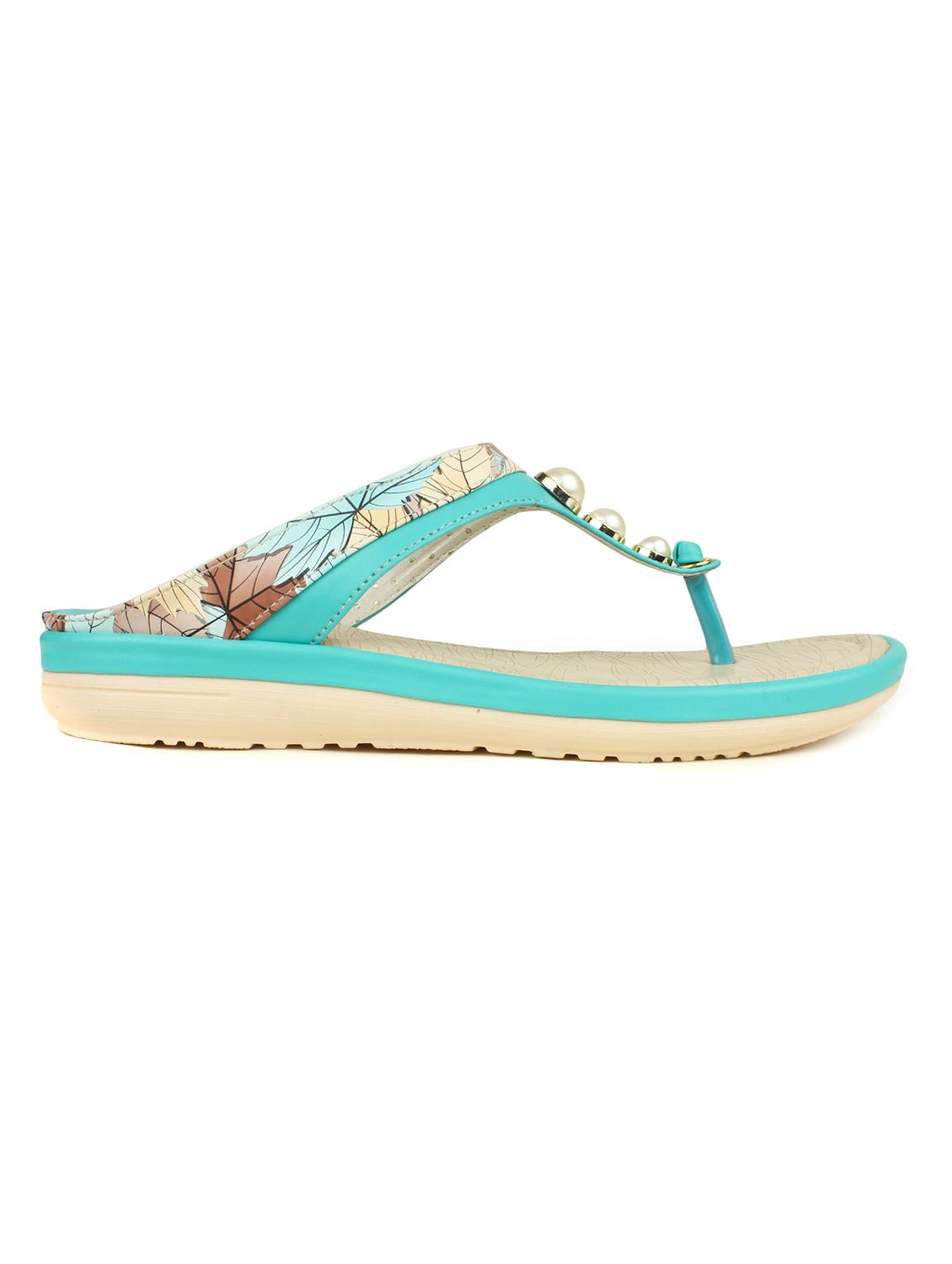 green toe separator sandal - 14962157 - Zoom Image - 2