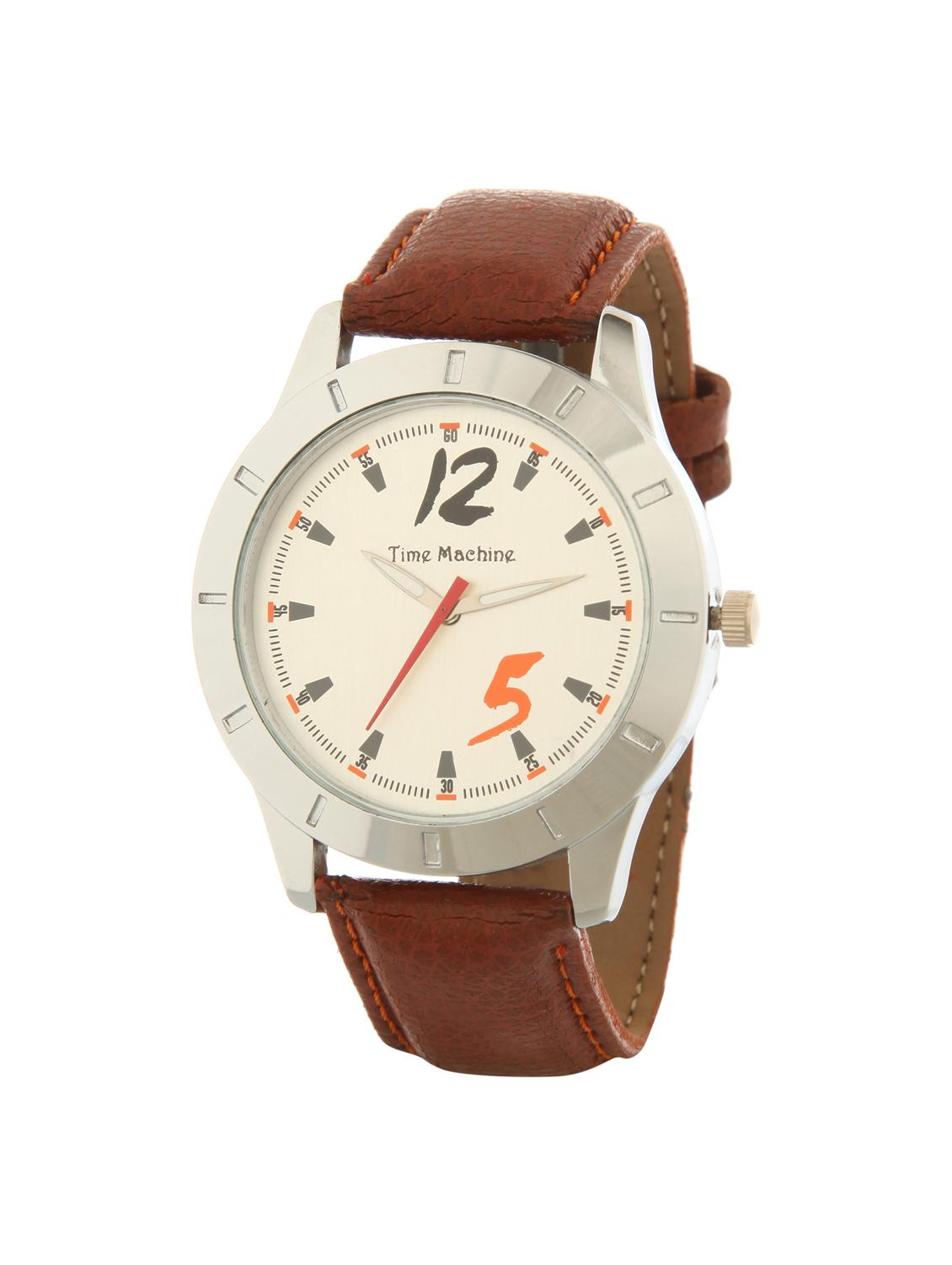 Time Machine round dial Analog Watch - 14965834 - Zoom Image - 2