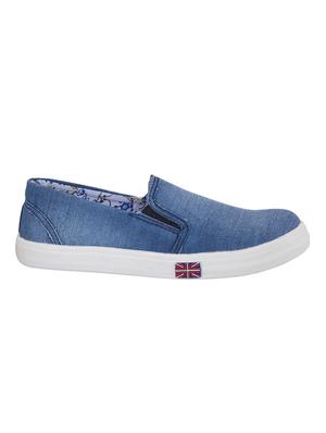 blue plimsolls casual shoe - 14968313 - Standard Image - 2