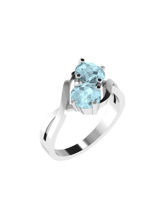silver metal ring - 14969200 - Zoom Image - 2