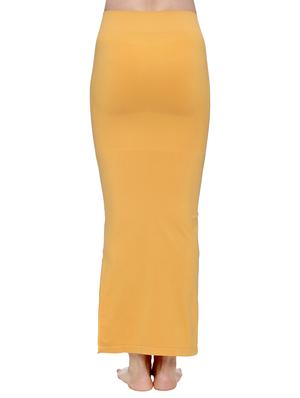 yellow lycra saree shapewear - 14972585 - Standard Image - 2