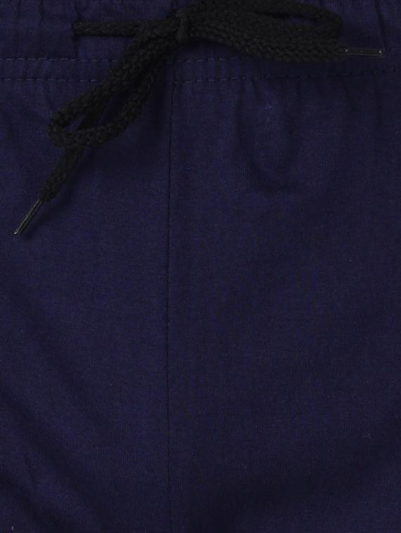 navy blue cotton full length track pant - 14974193 - Zoom Image - 5