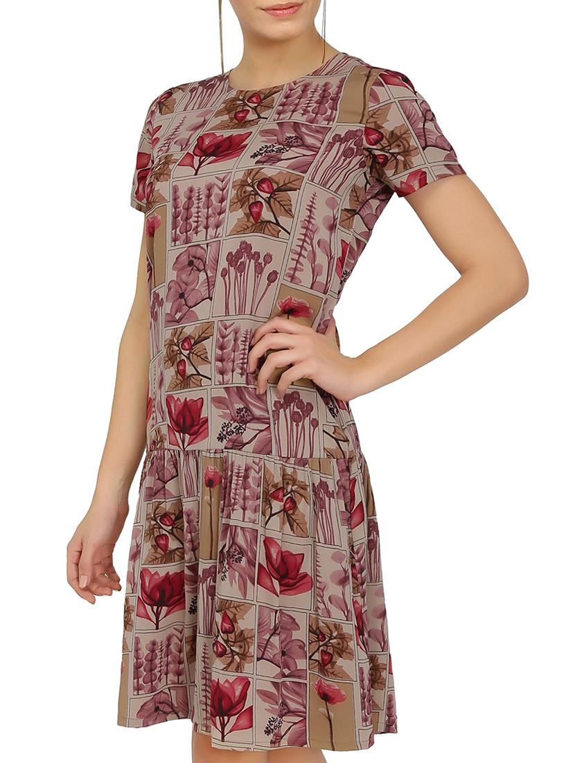 pink printed shift dress - 14979272 - Zoom Image - 2