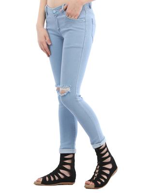light blue denim jeans - 14985292 - Standard Image - 2