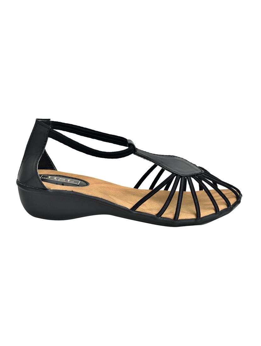 black ankle strap wedge - 14986286 - Zoom Image - 2