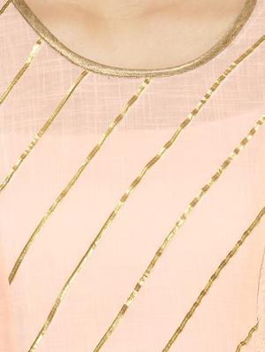 tonal gotta work straight kurta - 14986362 - Standard Image - 5