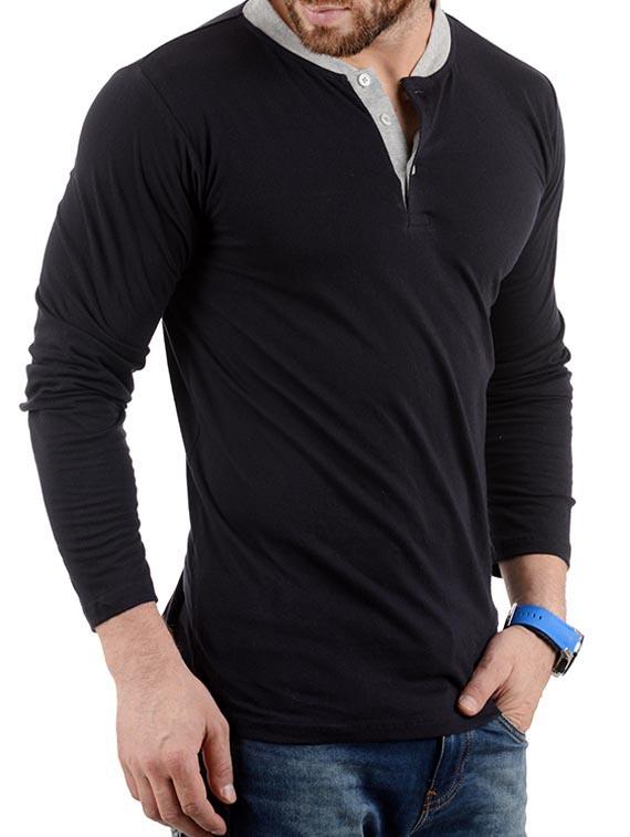 blue cotton t-shirt - 14986692 - Zoom Image - 2