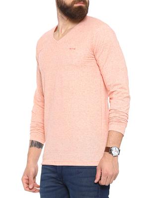 peach cotton t-shirt - 14987096 - Standard Image - 2