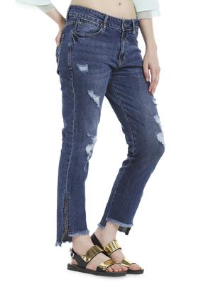dark blue denim jeans - 14987351 - Standard Image - 2