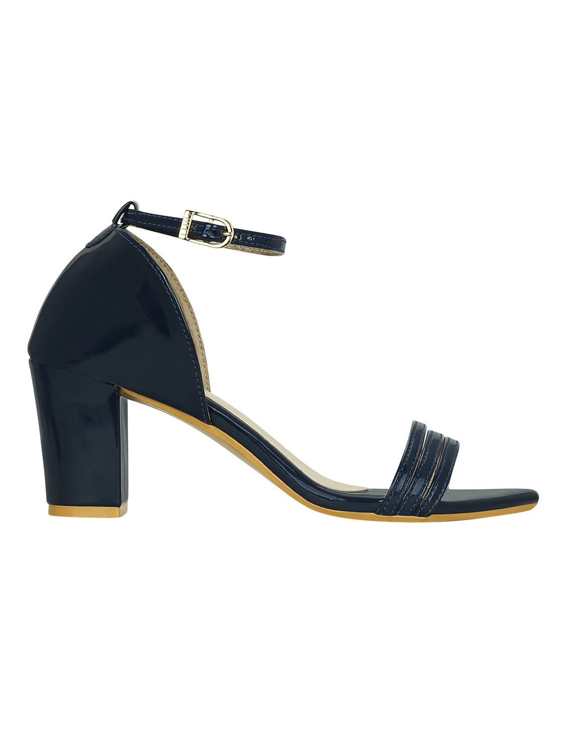 blue patent closed back sandals - 14987386 - Zoom Image - 2