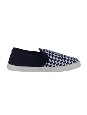 blue canvas casual slipon - 14987894 - Standard Image - 2
