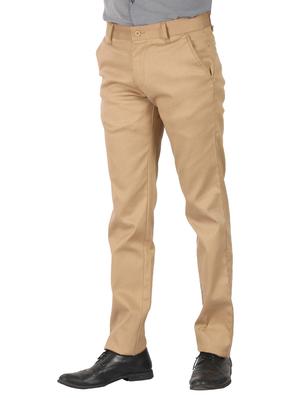 brown cotton formal trouser - 14989000 - Standard Image - 2