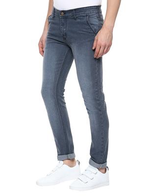 blue cotton light washed jeans - 14989966 - Standard Image - 2