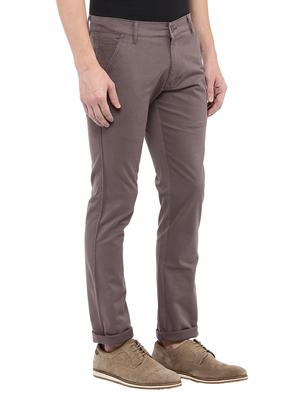 grey cotton chinos - 14990189 - Standard Image - 2