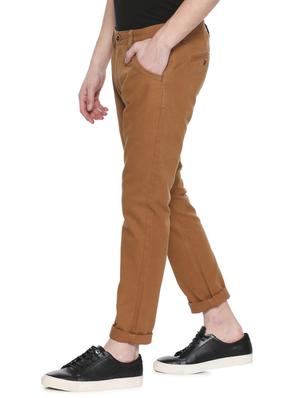 brown cotton chinos - 14991835 - Standard Image - 2