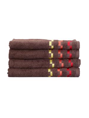 100% cotton bath towel set of 4 - 14997687 - Standard Image - 2