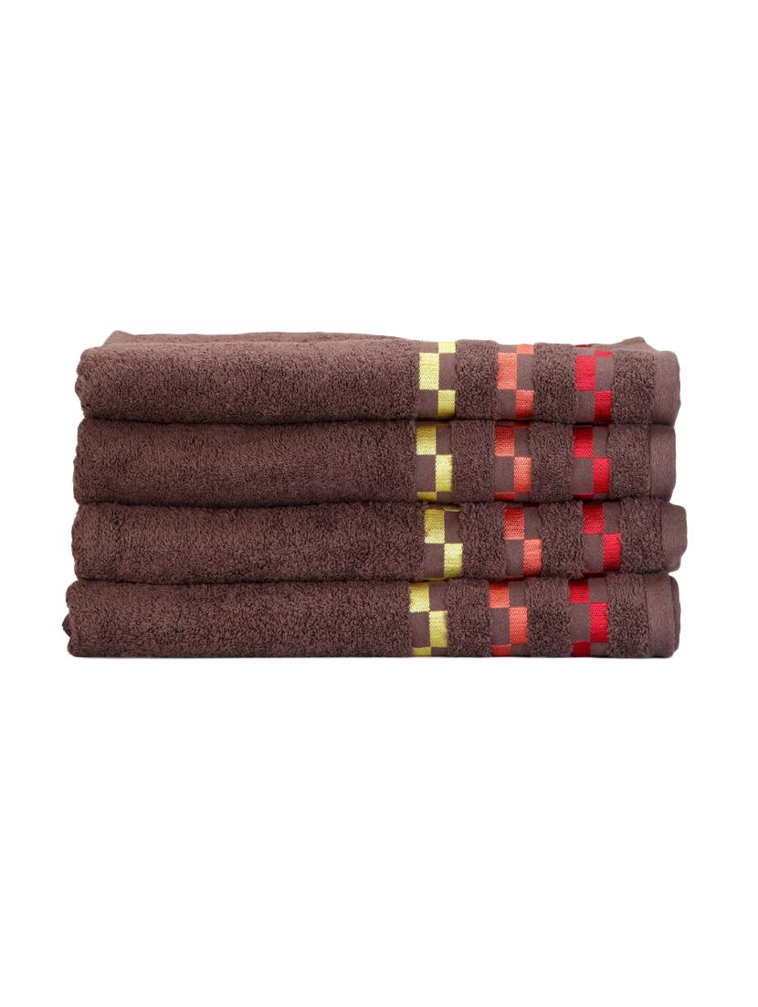 100% cotton bath towel set of 4 - 14997687 - Zoom Image - 2