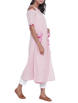 pink kurta pant set - 14997744 - Standard Image - 2