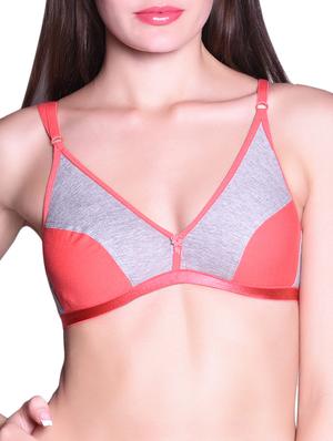 Set of 2 multicolored color block bras - 14999126 - Standard Image - 2