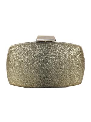 gold metal clutch - 15000019 - Standard Image - 2