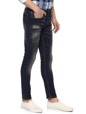 navy blue light washed jeans - 15000630 - Standard Image - 2