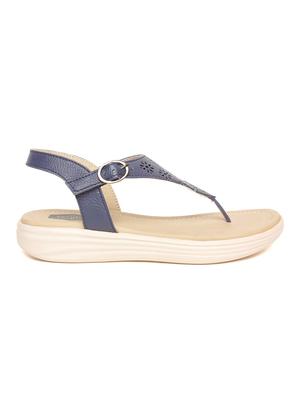 blue ankle strap sandal - 15001306 - Standard Image - 2