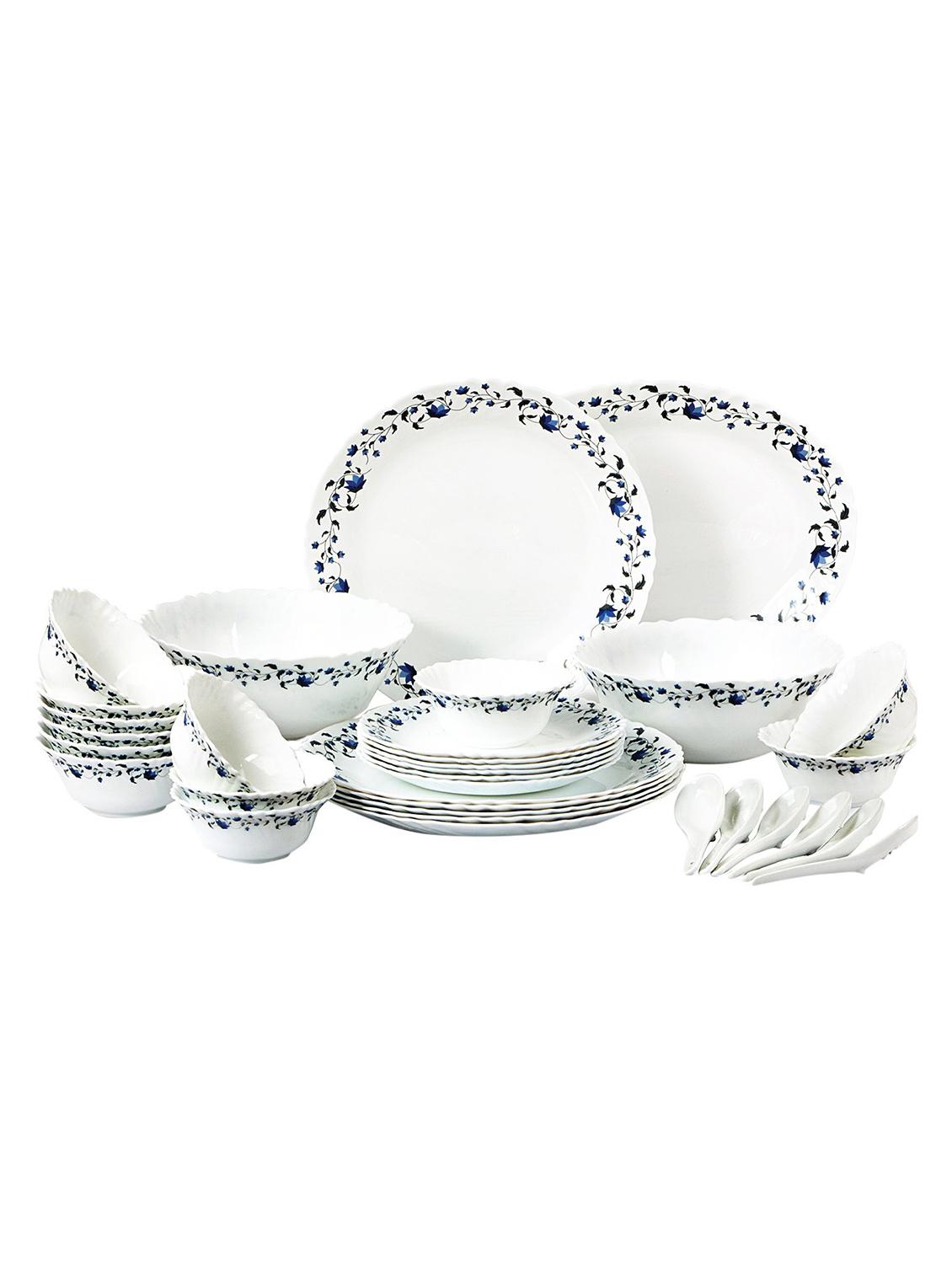 Imperial Vinea Opalware Dinner Set, 33 Pieces, White - 15001990 - Zoom Image - 2