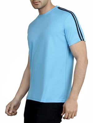 light blue polyester t-shirt - 15002344 - Standard Image - 2