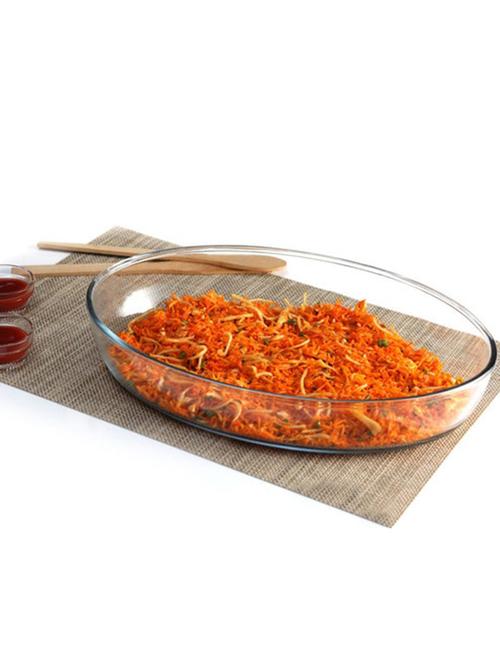 microwave safe oval bowl 35x24 cm - 15002748 - Very Small Image - 1